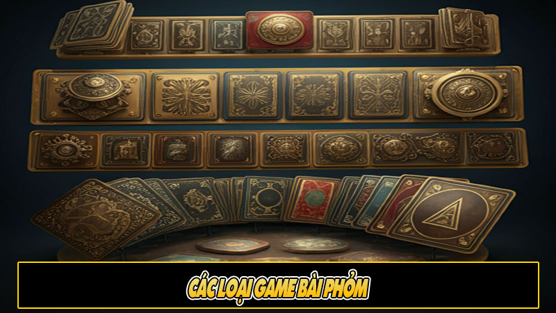 Các loại game bài phỏm